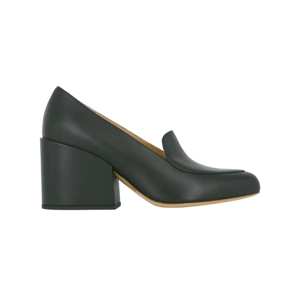 Adrian Block Heel Loafers