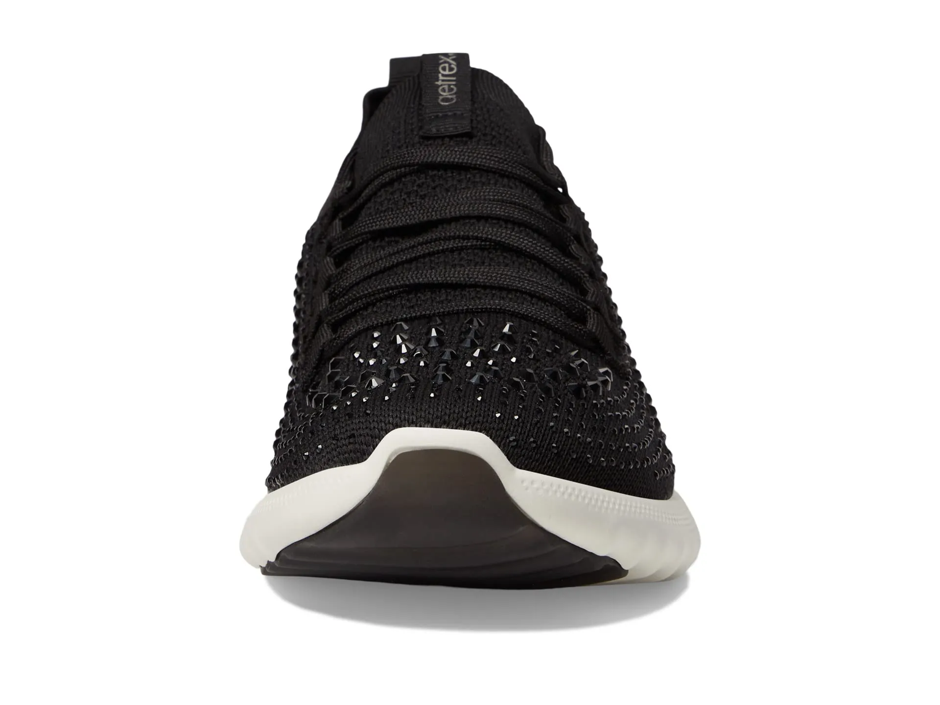Aetrex Carly Sparkle sneakers, black