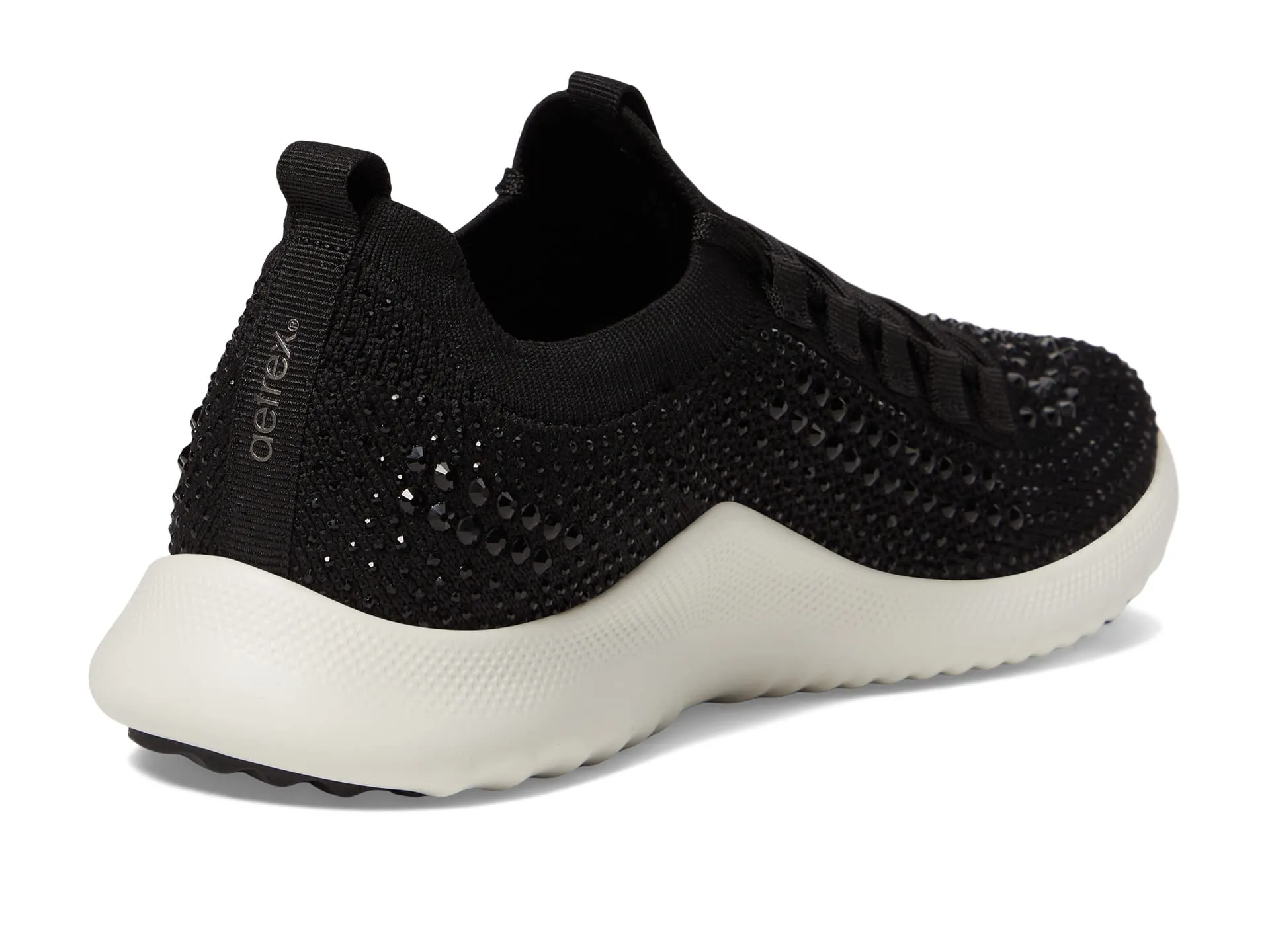 Aetrex Carly Sparkle sneakers, black