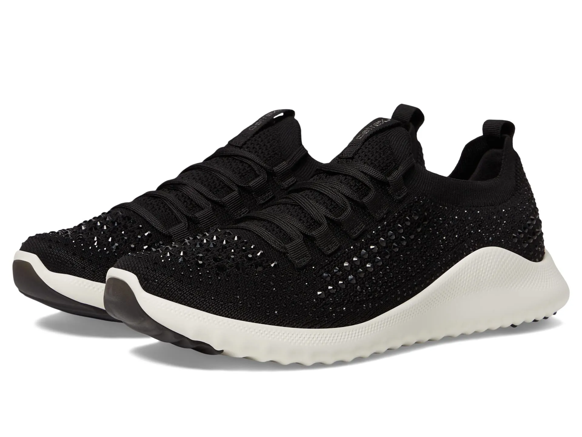 Aetrex Carly Sparkle sneakers, black