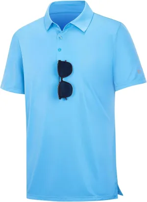baleaf Men's Long Sleeve Golf Shirt Collared Shirts Polo UPF 50  Lightweight Quick Dry Work Casual Outdoor