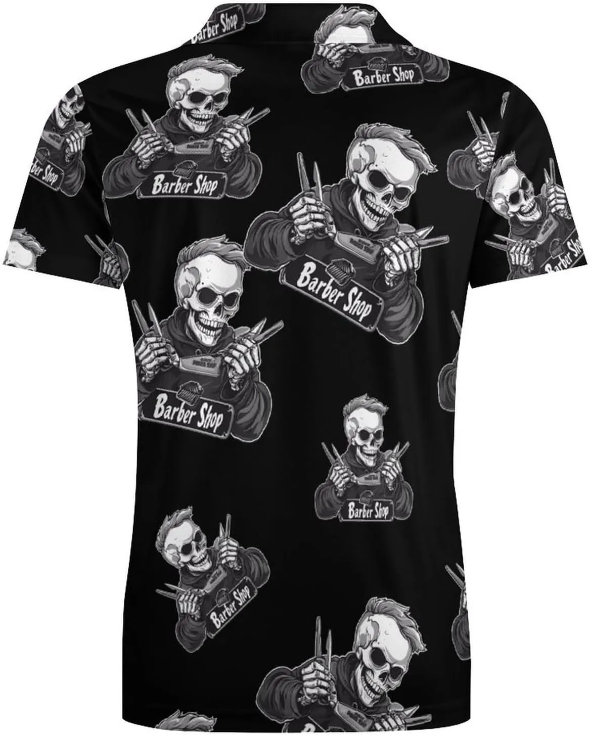 Barber Shop Hair Dresser Men's Polo-Shirt Regular-Fit Short Sleeve Sports Quick Dry Golf Tennis T-Shirt