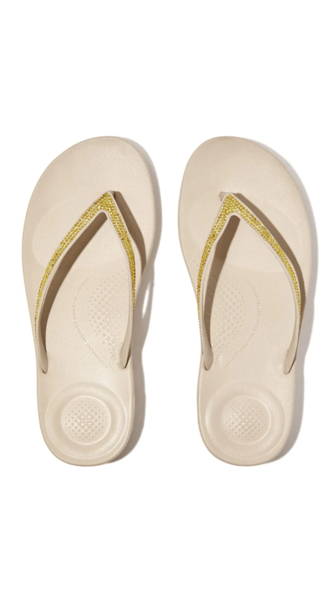 Fitflop iqushion sparkle- beige