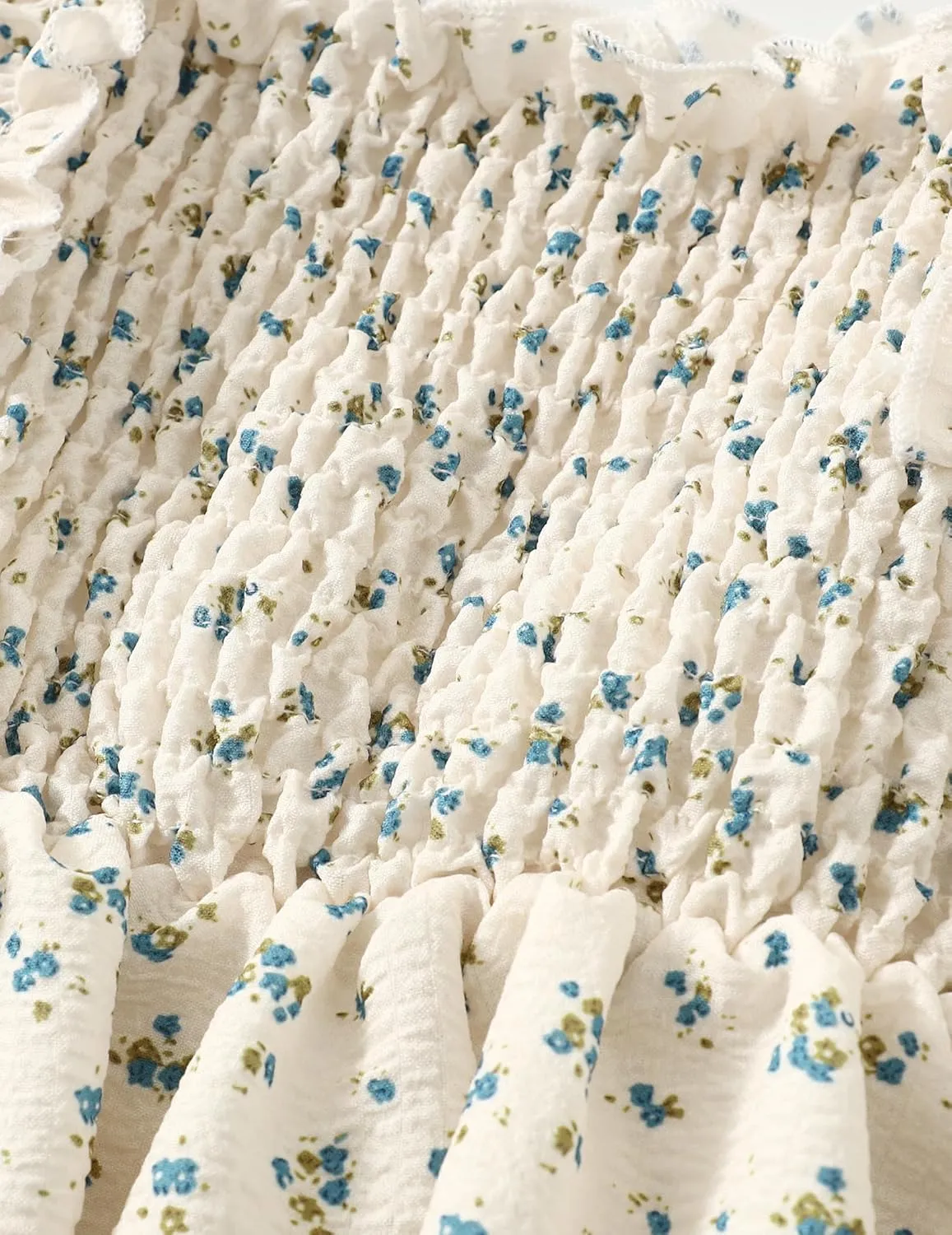 Girls Summer Dress Floral Ruffle Sleeve Swing Flowy Dresses A-line Sundress for Girls Casual Beach Wedding Dress