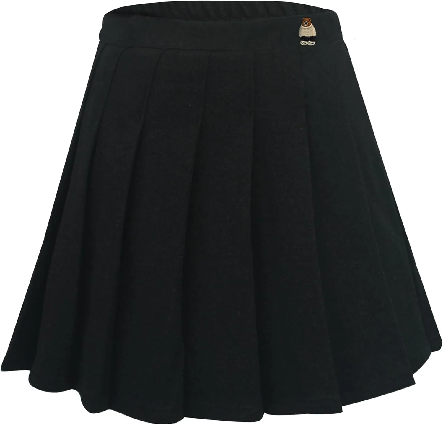 Happy Cherry Girls Pleated Mini Skirt School Uniform Plaid Skirts High Waist Mini A-Line Skirt Tartan Skirt