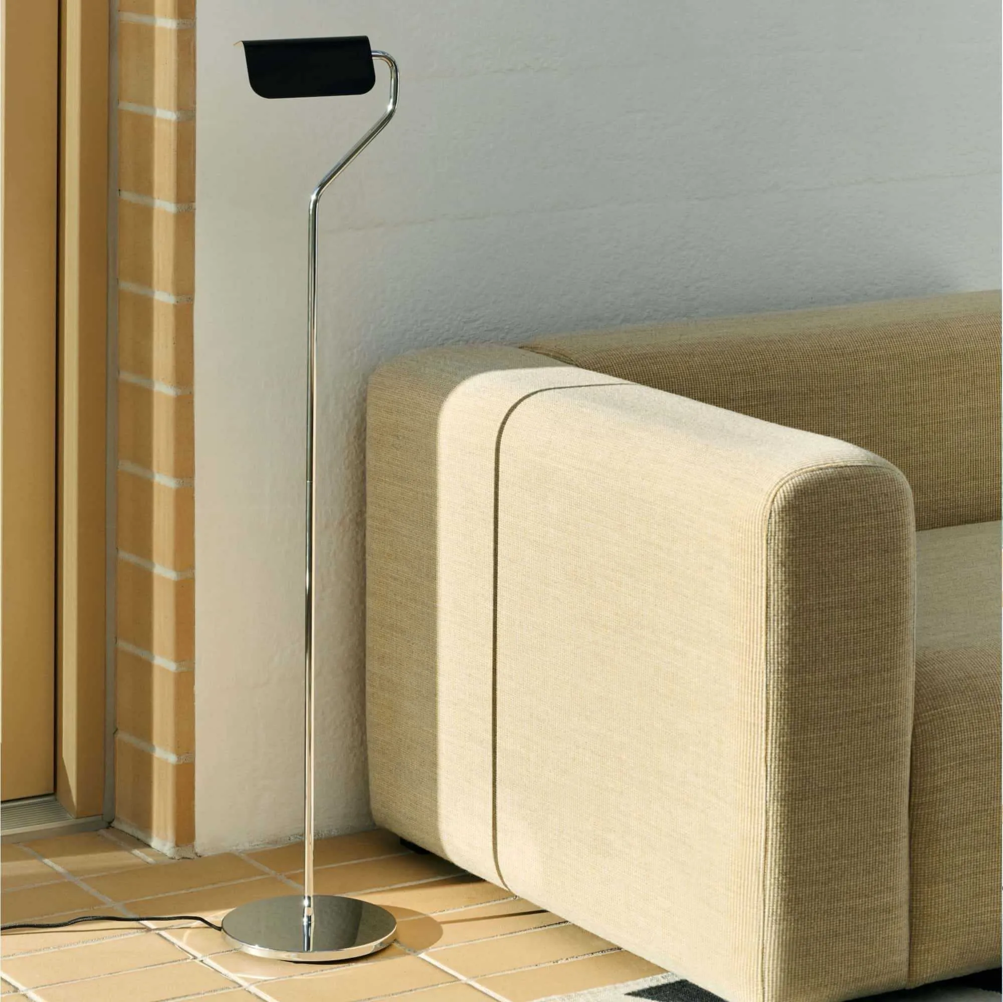 Hay Apex floor lamp, iron black