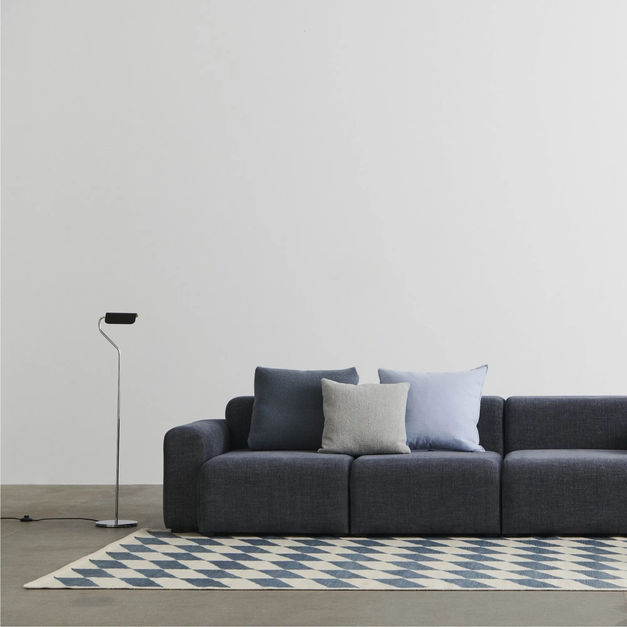 Hay Apex floor lamp, iron black