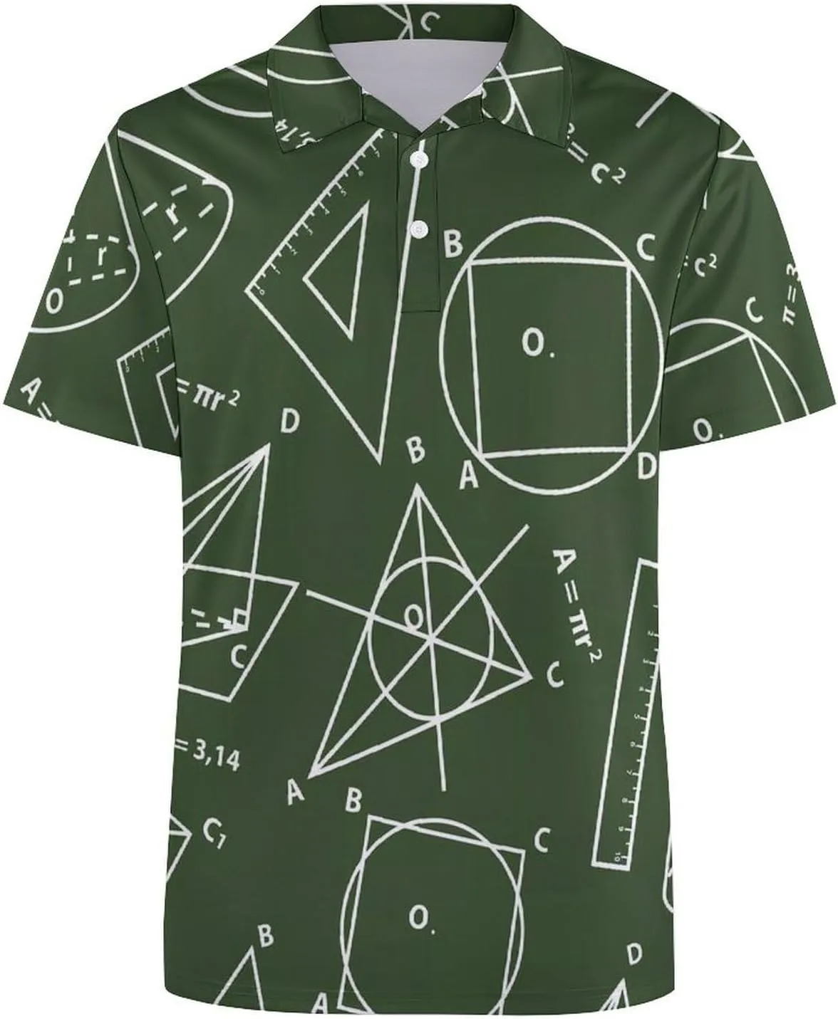 Math Science Women's Polo Shirt Short Sleeve T Shirts Tennis Tee Casual Tops