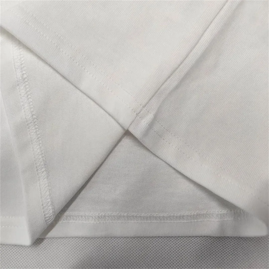 Men Cotton Heavyweight Small Neck T-Shirts Solid Color Male Short-Sleeved TOP