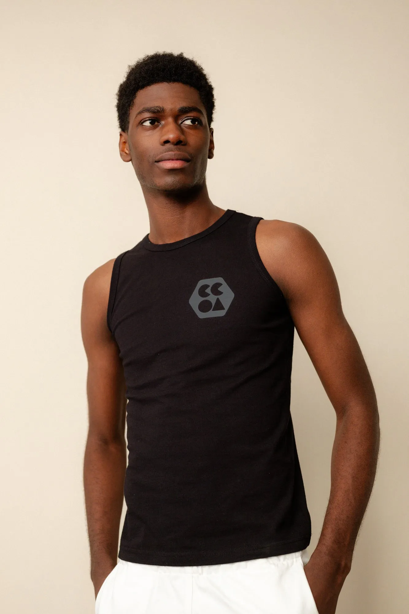 Men's Breathable T Shirt Plastic Free - Black