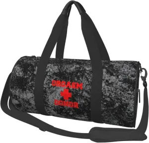 Orgasm Donor Convertible Garment Bag with Shoulder Strap, Carry on Garment Duffel Bag for Men Women - Rolling Foldable for Travel Luggage Bags (Black)