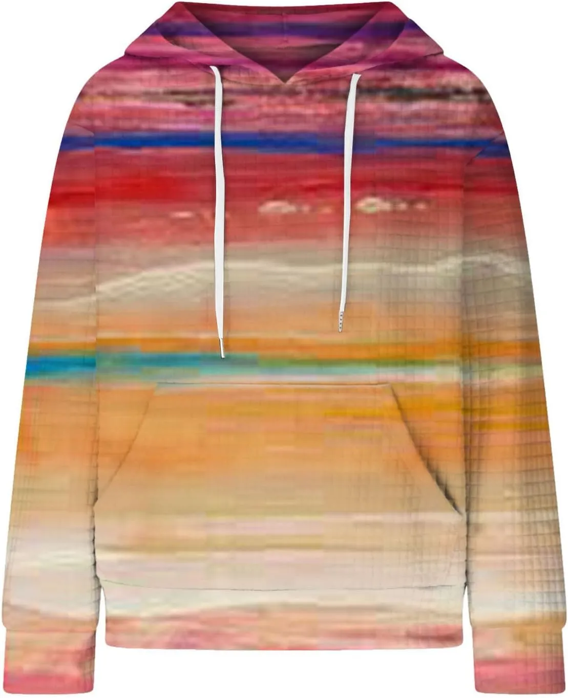 Plus Size Hoodies for Women 2024 Trendy Drawstring Pullover Sweatshirts Y2k Oversized Hoodies with Pockets