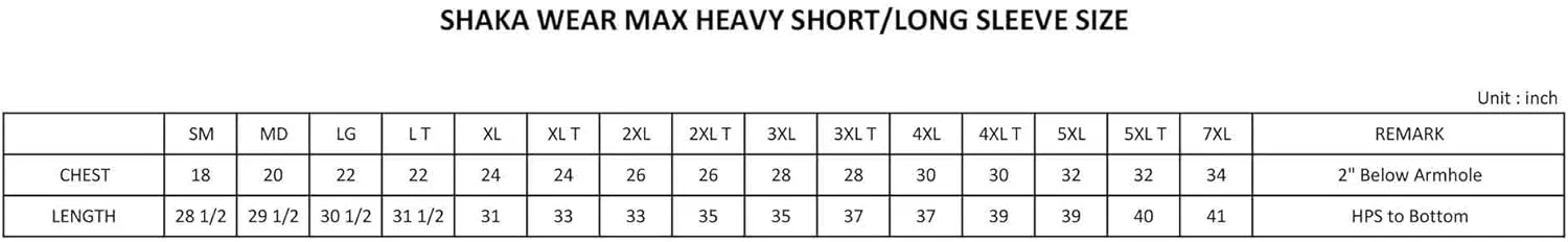 Shaka Wear Men's Cotton T-Shirt  Heavyweight Soft Retro Short Sleeve Crew Neck Plain Tee Top Tshirts Regular Big Size