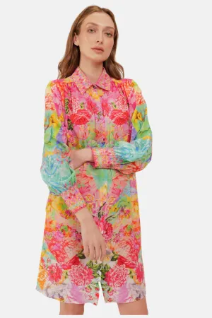 SIENA - ARGAN SHIRT DRESS