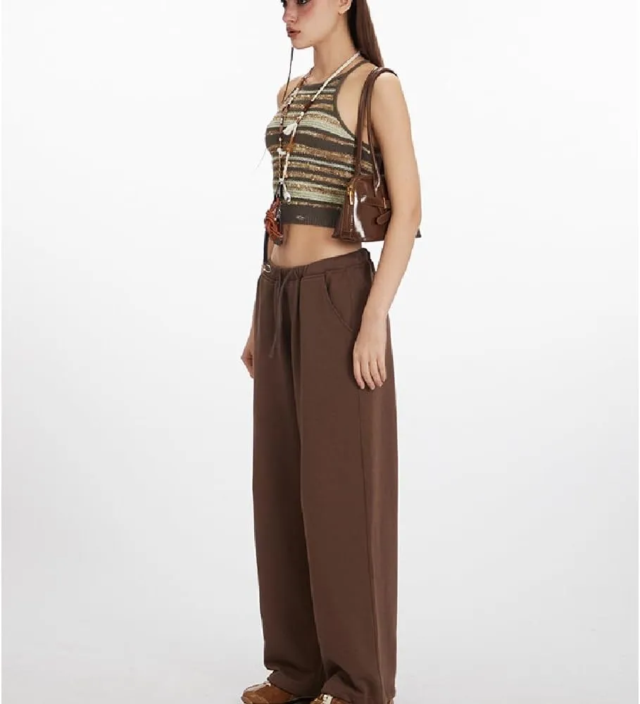 Spaghetti Strap Scoop Neck Ribbed Tank Tops, Sleeveless Cotton Beater Camisole Shirts