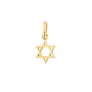 Star of David Pendant in Yellow Gold