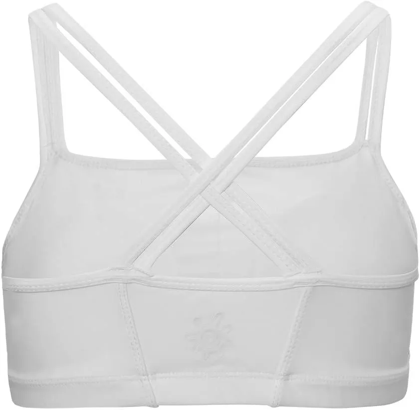 UV SKINZ Womens Crisscross Swim Bra with UPF 50  Sun Protection  Modest Swimsuit Top, Swim Bra for Under Rash Shirt