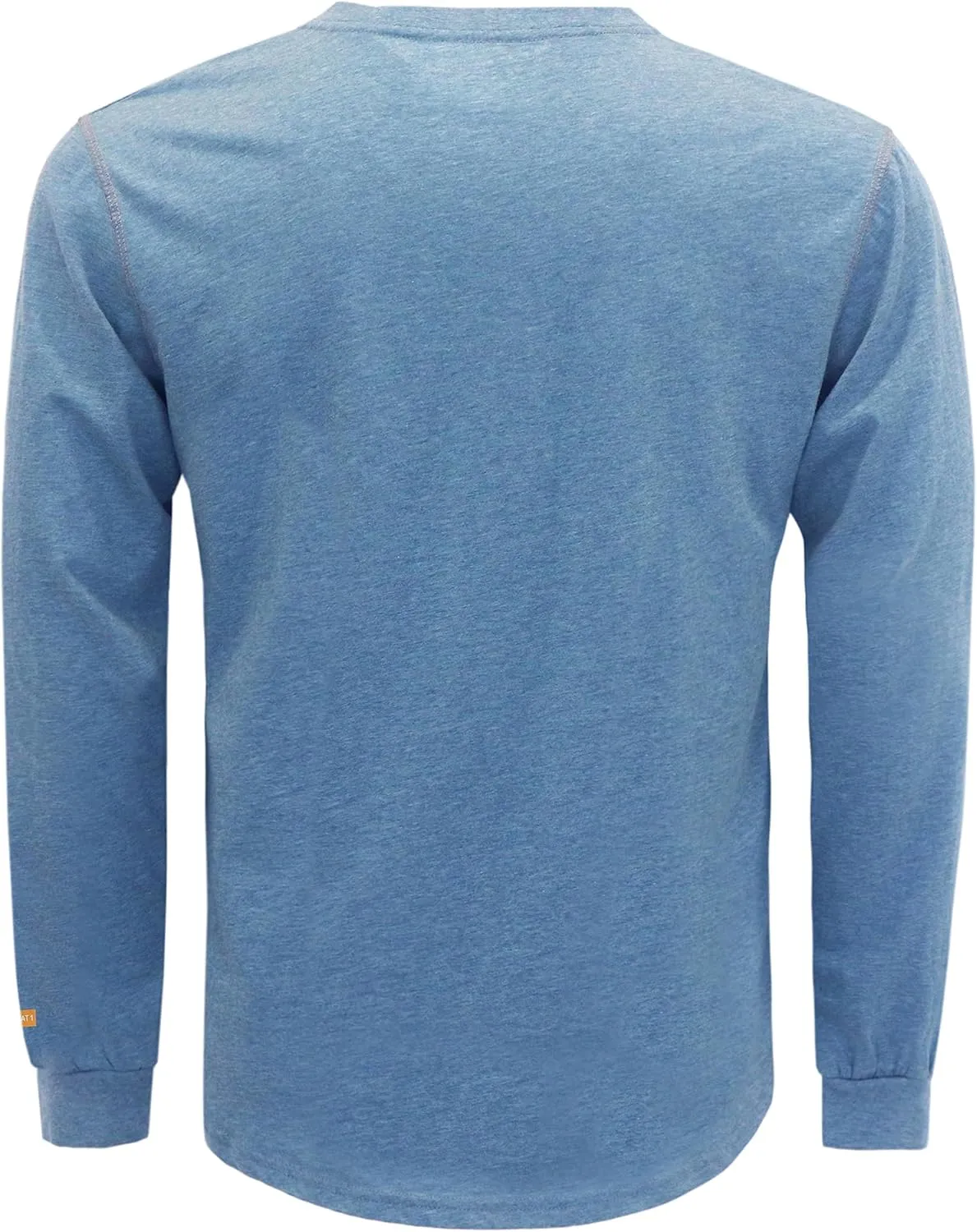 VATRENUS FR Shirts 4oz Lightweight Flame Resistant Henley 100% Cotton Men's Pre-Washed Fire Retardant Base Layer