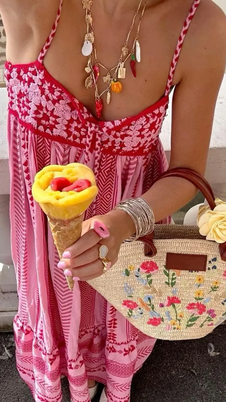 Women Floral Boho Maxi Dress Tie Shoulder Flowy Swing Smocked Dress Summer Backless Long Sundress