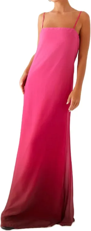 Women Y2K Spaghetti Strap Maxi Dress Boho Flowy Cami Dress Backless Loose Sundress Summer Holiday Beach Dress