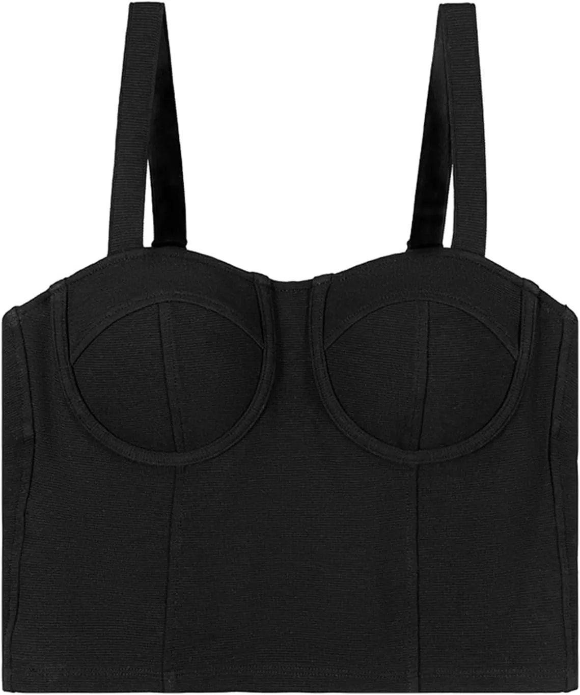 Women's Crop Tank Tops with Built in Bras Summer Sexy Backless Camisole Adjustable Strap Going Out Basic Camisole
