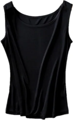 Womens Tank Top Silk Under Shirts Crewneck Basic Undershirts Sleeveless Shirt Loose Fit