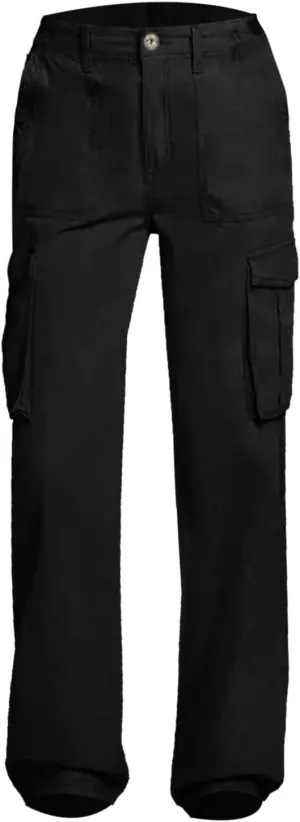 Womens Wide Leg Sweatpants Winter Streetwear Outfits Thermal with Pockets Elastic Waist Fleece Lined