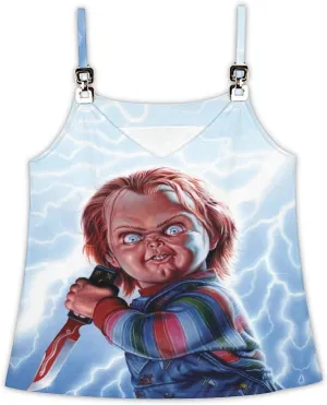 ZHANGXM Womens Beach Tank Tops Chucky Sleeveless Lightweight Shirts Summer Running Athletic Swim Shirts